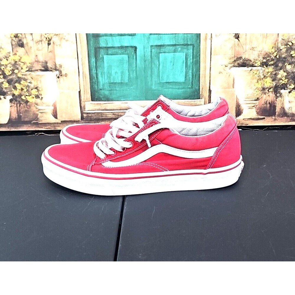 Vans Old School Red Men's Size 7.5 , Women's 9 Sneaker